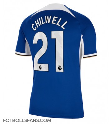 Chelsea Ben Chilwell #21 Replika Hemmatröja 2023-24 Kortärmad